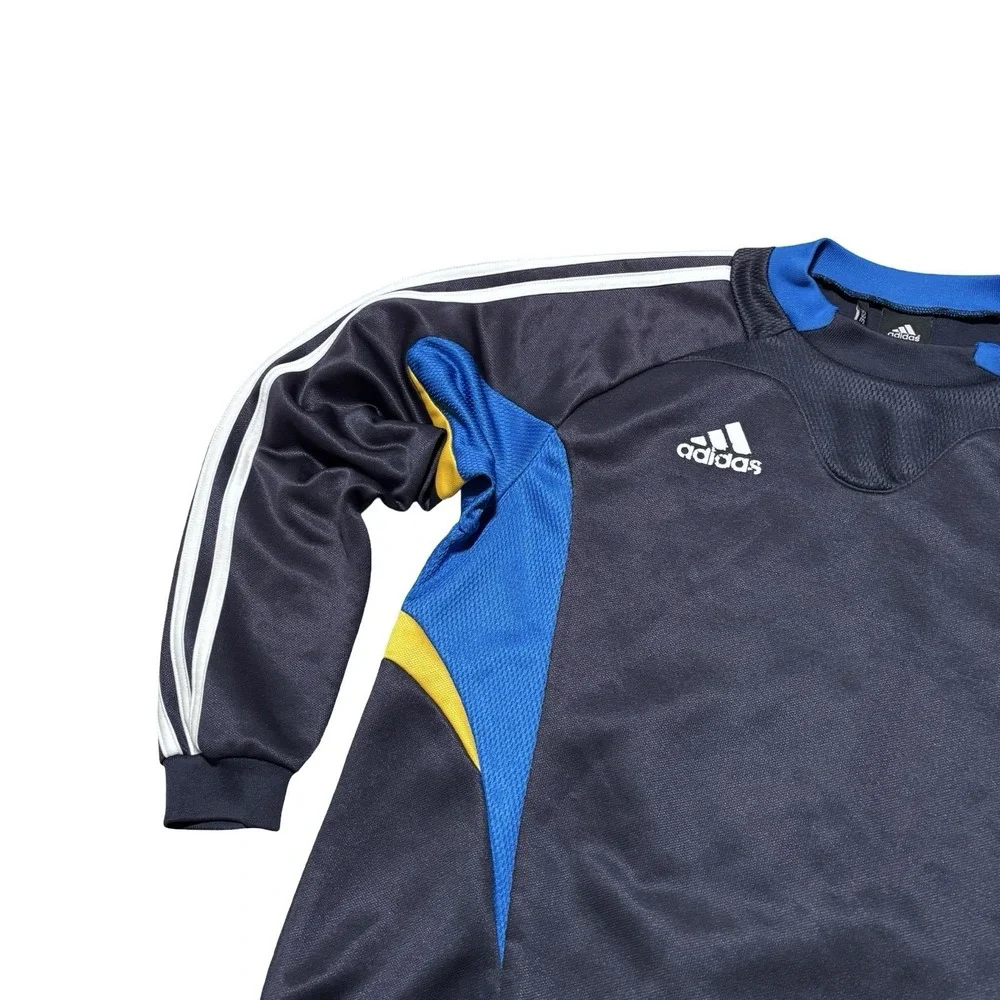 adidas Teen Boys Pullover Retro Style Sweatshirt Size Large 13-14Yrs 20 x 25